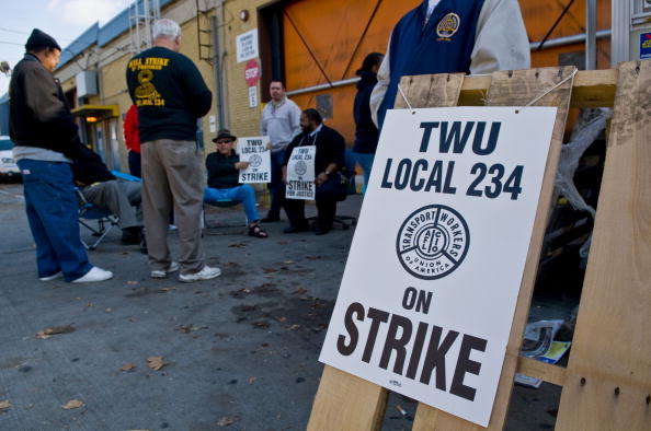 Transit Strike Shuts Down Buses And Subways In Philadelphia
