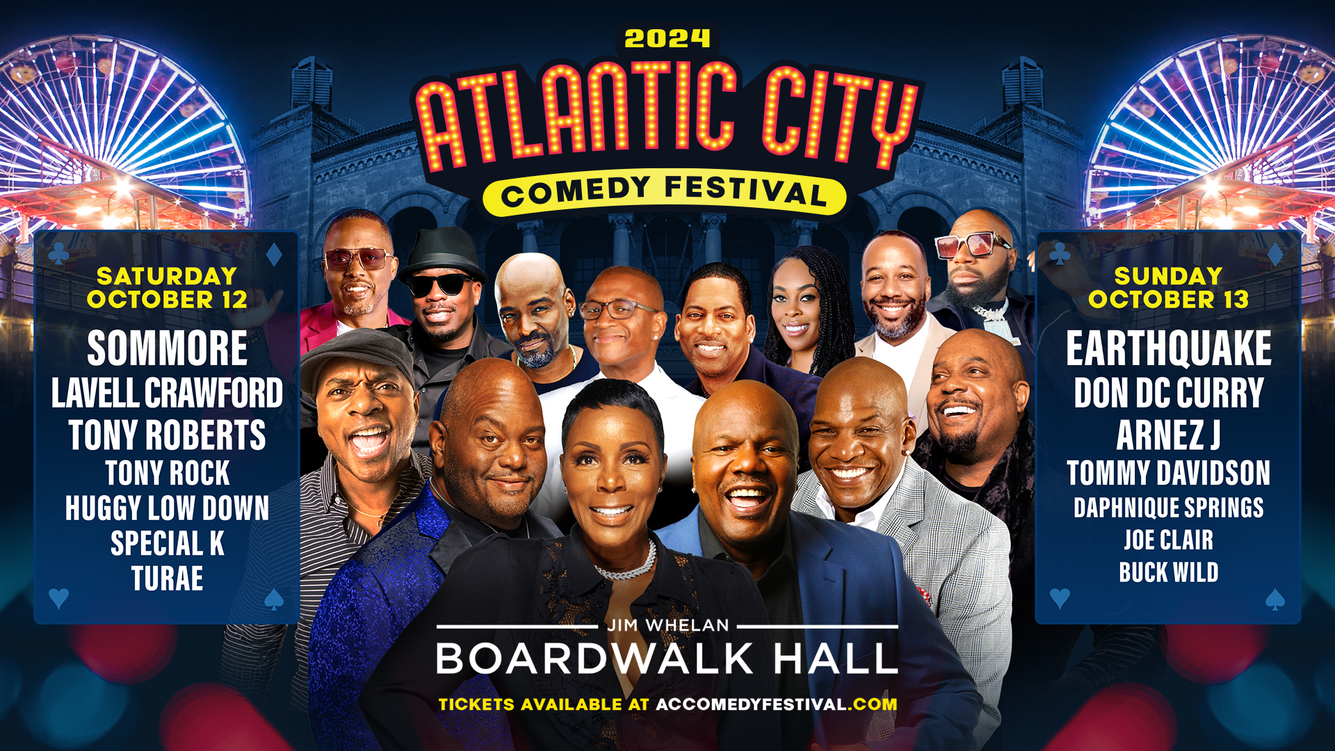 [CLICK HERE] Purchase tickets to the AC Comedy Festival!