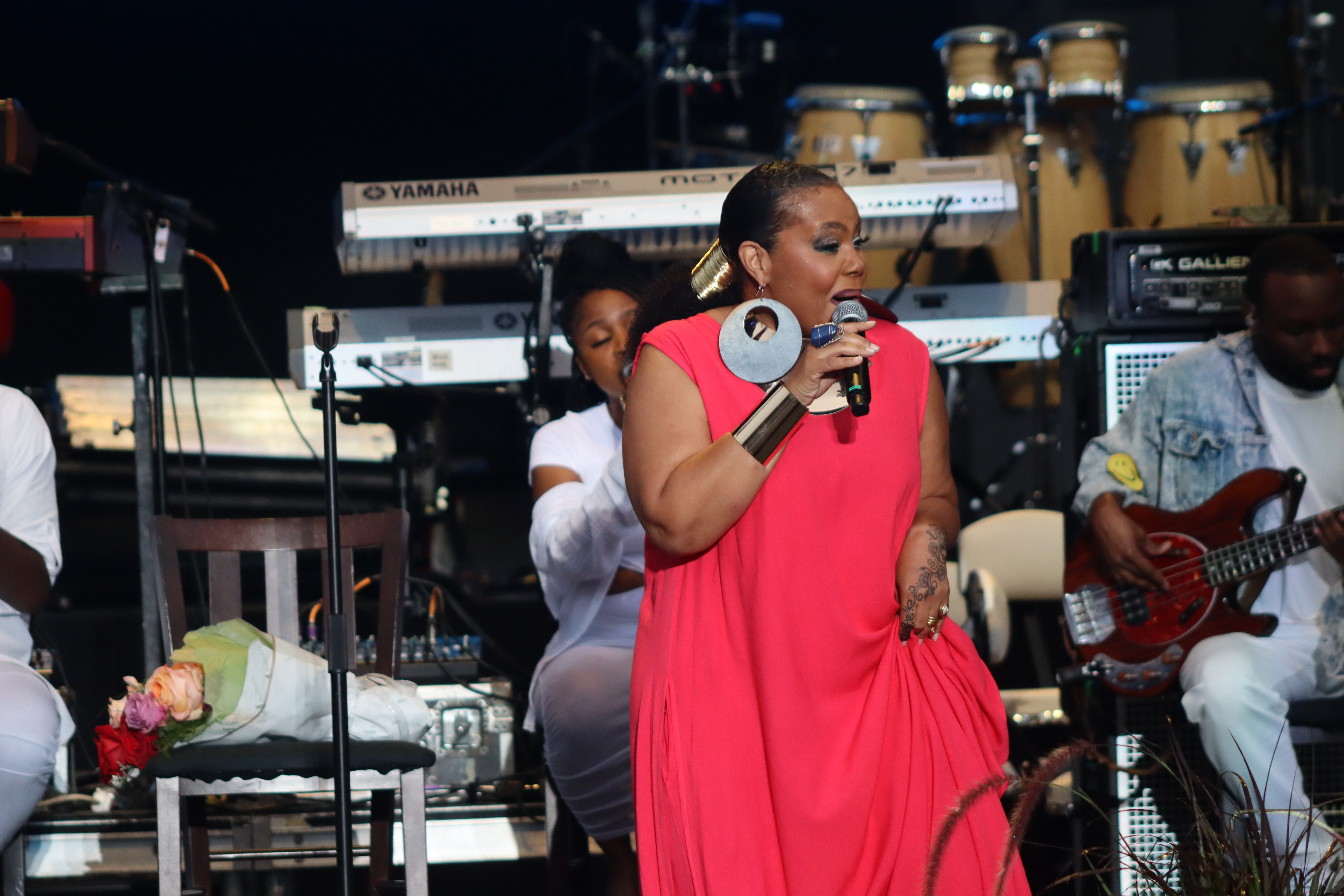 Isley brothers + Gladys Knight + carol riddick at dell music center aug 9th 2024