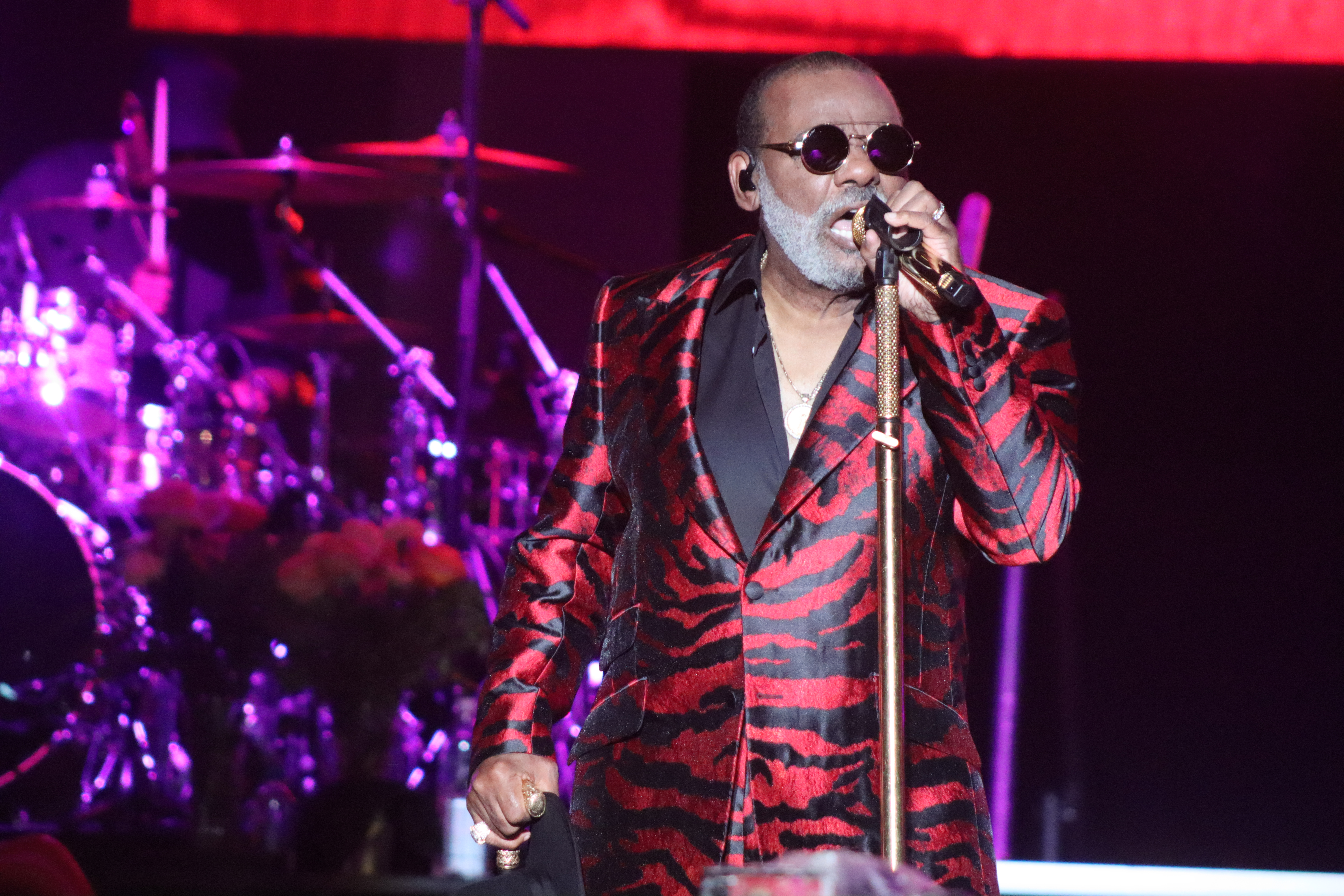 Isley brothers + Gladys Knight + carol riddick at dell music center aug 9th 2024