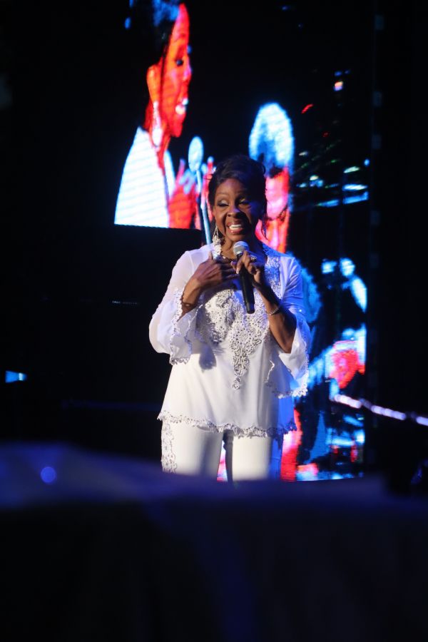 Isley brothers + Gladys Knight + carol riddick at dell music center aug 9th 2024