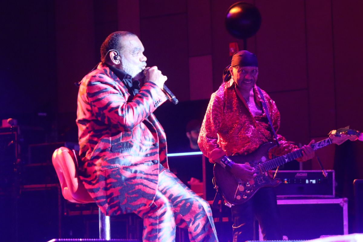 Isley brothers + Gladys Knight + carol riddick at dell music center aug 9th 2024