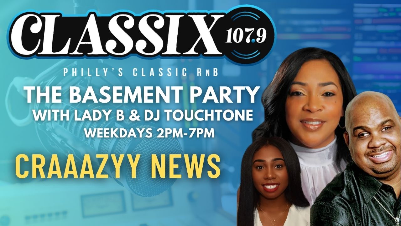The Basement Party: Lady B & DJ Touchtone CRAZY NEWS Graphic