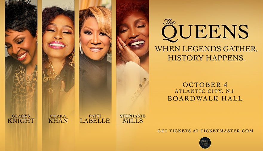 Get tickets to The Queens Tour at Boardwalk Hall on October 4th!