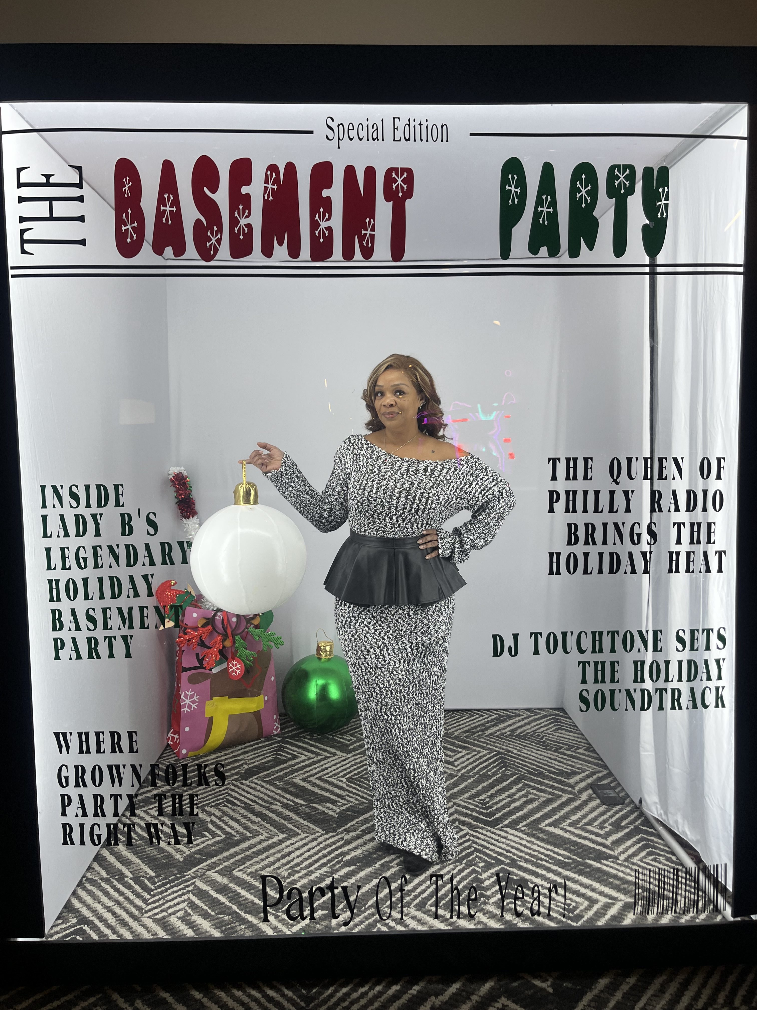 Lady B Holiday Basement Party 2025